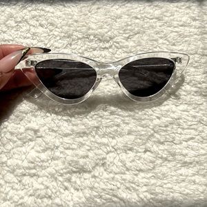Clear Renaissance Cat Eye Sunnies